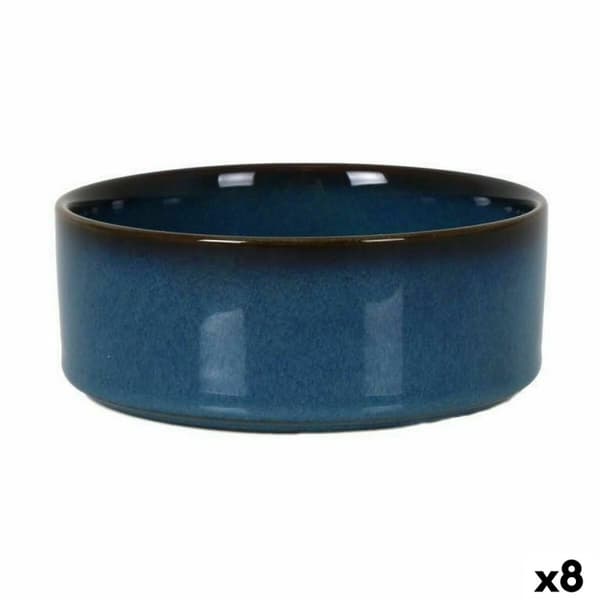 Tilltuggsset La Mediterránea Chester Blå 20 x 8 cm 20 x 20 x 8 cm (8 antal)