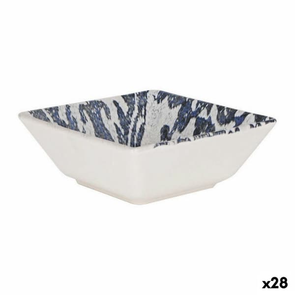 Skål La Mediterránea Horus Porslin Vit 13 x 13 x 5 cm (28 antal)