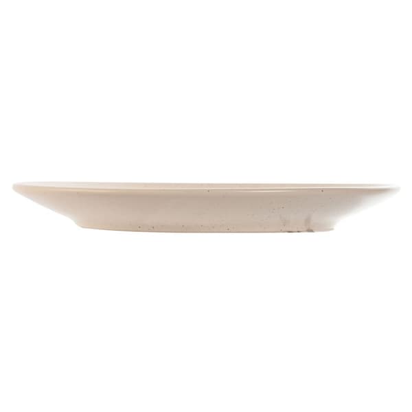 Platt skål Home ESPRIT Vit Beige Stengods Traditionell 20 x 20 x 2,5 cm