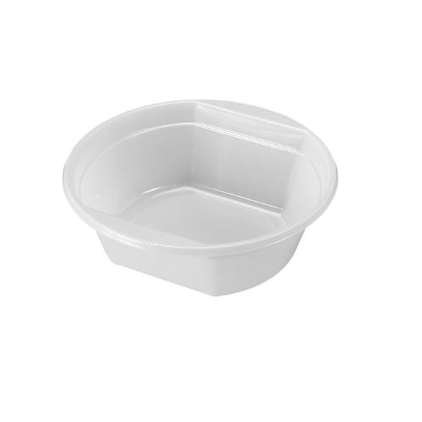 Set med återanvändbara skålar Algon 500 ml Vit Plast 6 Delar (36 antal)