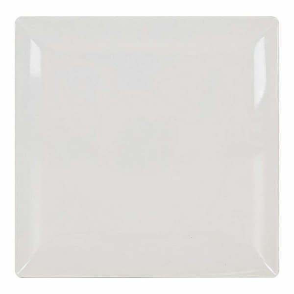 Servingsfat La Mediterránea Elite Vit Keramik Fyrkantig 30 x 30 x 2,5 cm (6 antal)