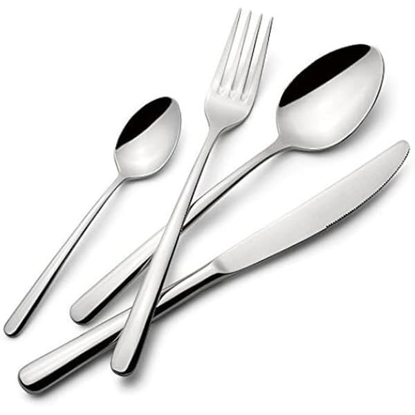 Bestickset - LAGOSTINA - Ambra - Rostfritt stål - 24 delar
