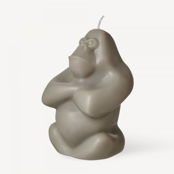 Gabba Gabba Hey Candle, Grey - Kosta Boda