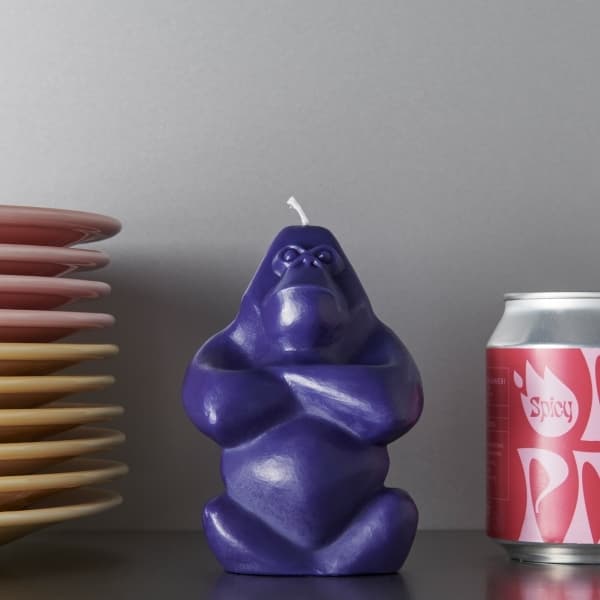 Gabba Gabba Hey Candle, Blue - Kosta Boda