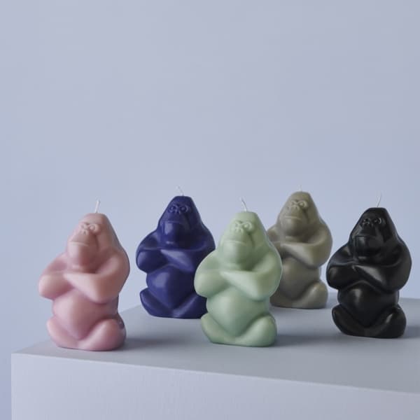Gabba Gabba Hey Candle, Blue - Kosta Boda