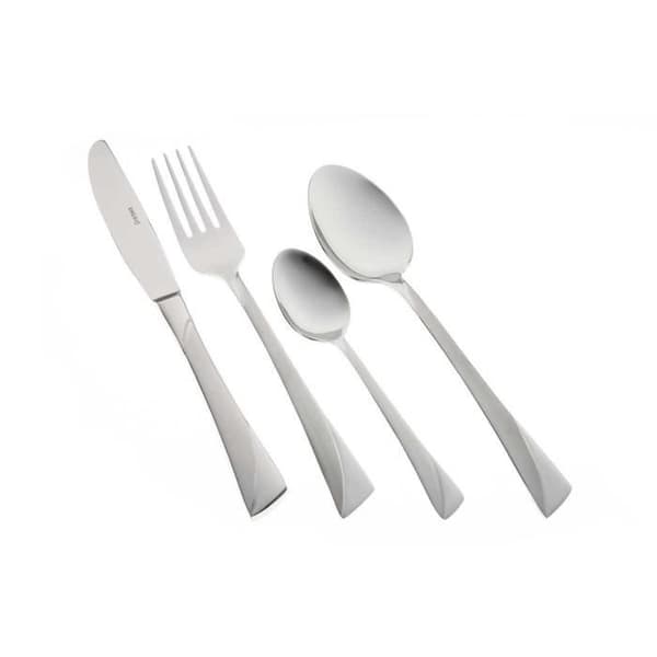 Bestick - KINGHOFF - KH-1350 - 24 delar - Rostfritt stål - Satiné