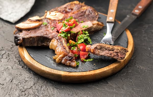 BESTIKSÆT STEAK PIZZA BESTIK 12 stk HAPPY GREEN