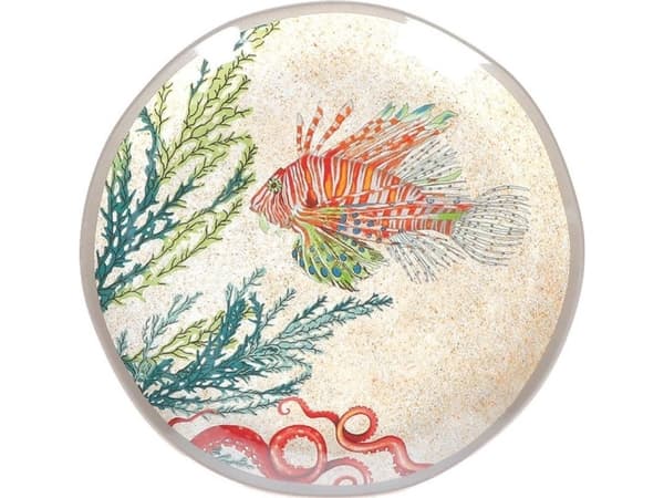 NPC Polska Rose&Tulipani 2 salattallerkener fisk 21 cm
