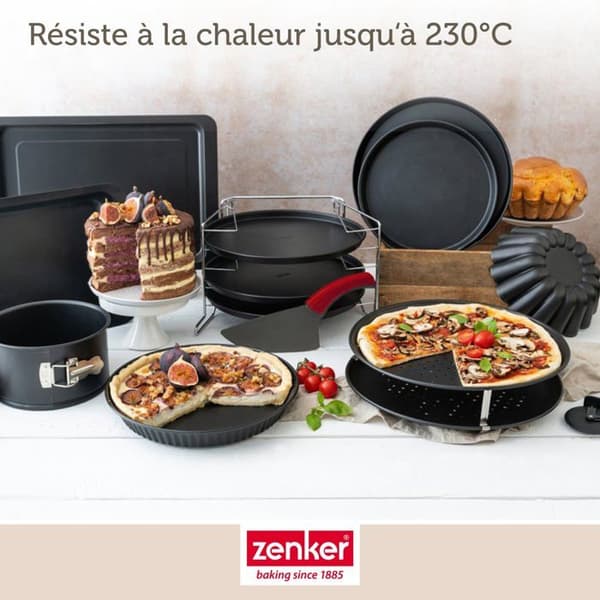 Pizzaset - Zenker - 7513 - 3 st - Non-stick stål - För vuxna