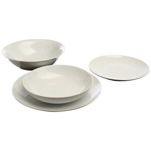 Bordsservering - Tognana - Metropolis Decoro - 19 delar - Porslin - Keramik - Stengods