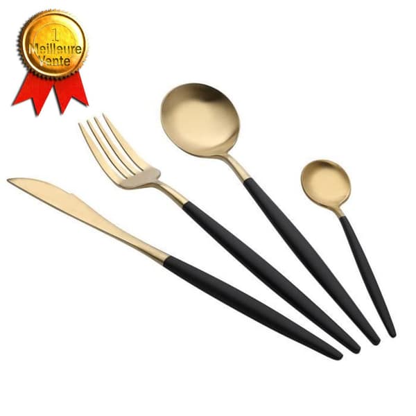 TD® Bestick i rostfritt stål Bestick Gaffel Bordsservis Portugal Stil Giftfri Säker för konsumtion Chic