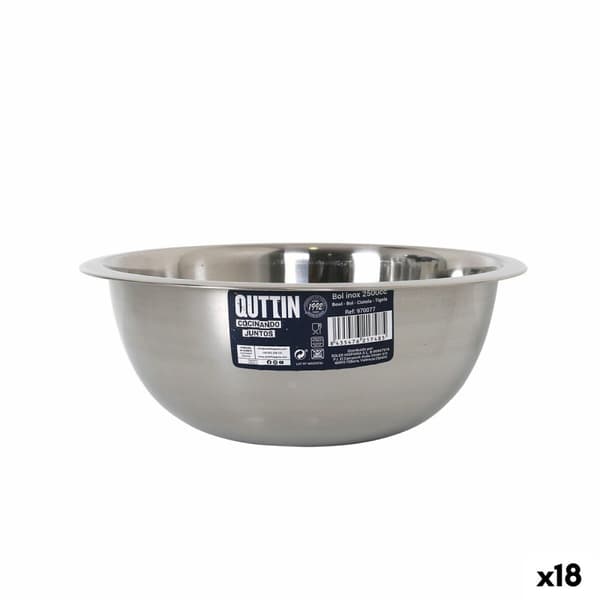 Blandskål Quttin 2,5 L Metall 24,2 x 9,6 cm (18 antal)