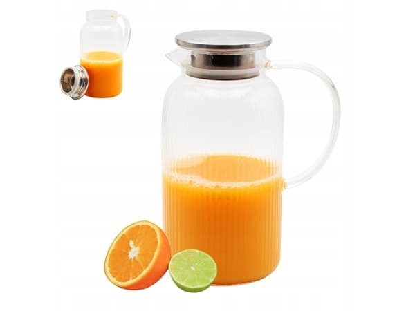 KANNE FOR DRIKKER, SAFT, SIMONADE, TE, VANN 1,8L BRUNBESTE BB-2883