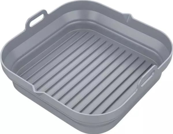 Silikoninnsatser til frityrkoker 20 cm 2 stk rund bakeform Klausberg KB 7789