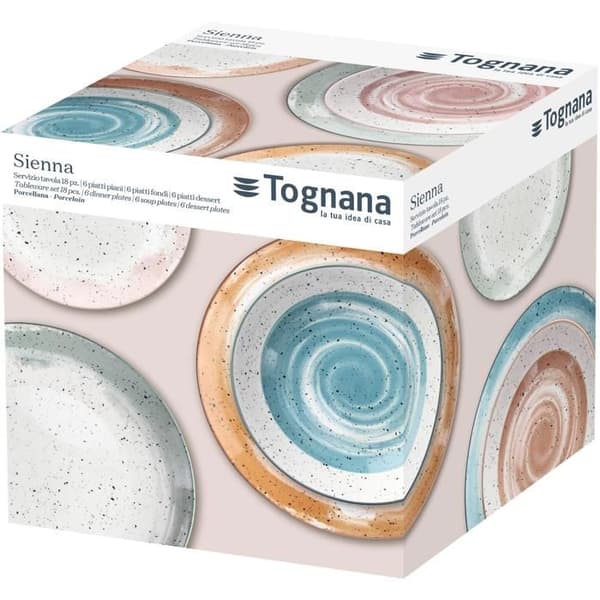 Tognana MADISON SIENNA Matgrupp 18 delar