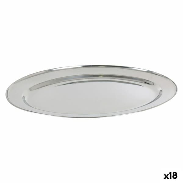 Servingsfat Quttin Quttin Rostfritt stål Avlång 40,5 x 26,5 cm (18 antal)