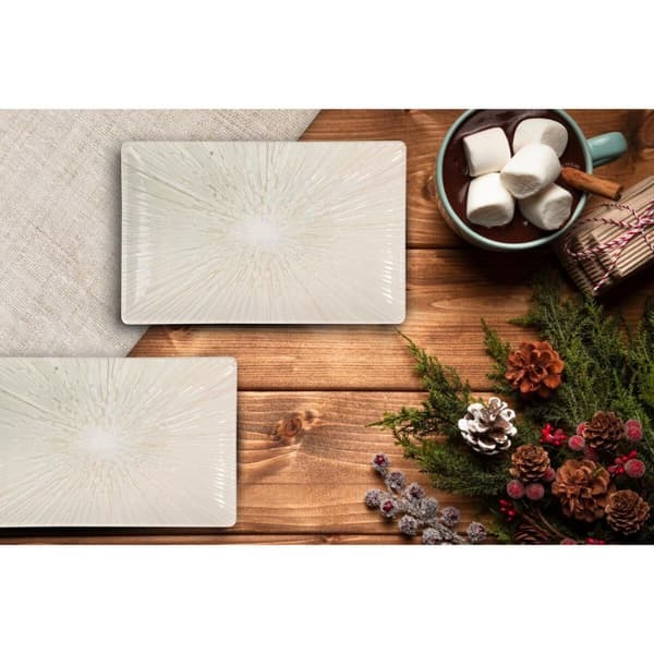 Servingsfat La Mediterránea Anya Rektangulär 25,3 x 15 x 2 cm (18 antal)