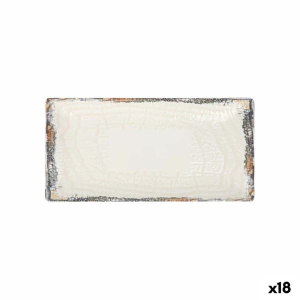 Servingsfat La Mediterránea Albus Rektangulär 30 x 15 x 2 cm (18 antal)