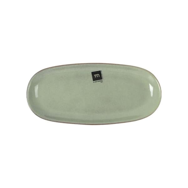 Servingsfat La Mediterránea Macarella green Avlång 25 x 12 x 2,2 cm (24 antal)