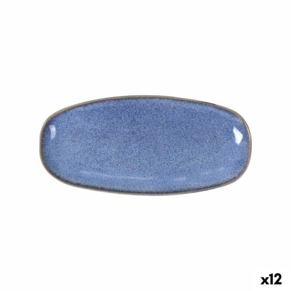 Servingsfat La Mediterránea Macarella blue Avlång 33 x 14,8 x 2,7 cm (12 antal)