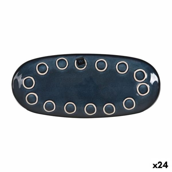 Servingsfat La Mediterránea Macarella blue Avlång 29 x 13,5 x 2,4 cm (24 antal)