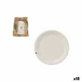 Miniatyrbild 1 av 2: Tallriksset Algon Vit 22 cm 25 Delar (18 antal)
