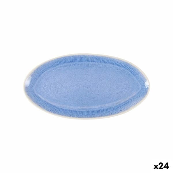 Servingsfat La Mediterránea Calobra Blå 26,5 x 14 cm (24 antal)