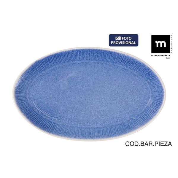 Servingsfat La Mediterránea Calobra Blå 34,1 x 20,7 cm (12 antal)