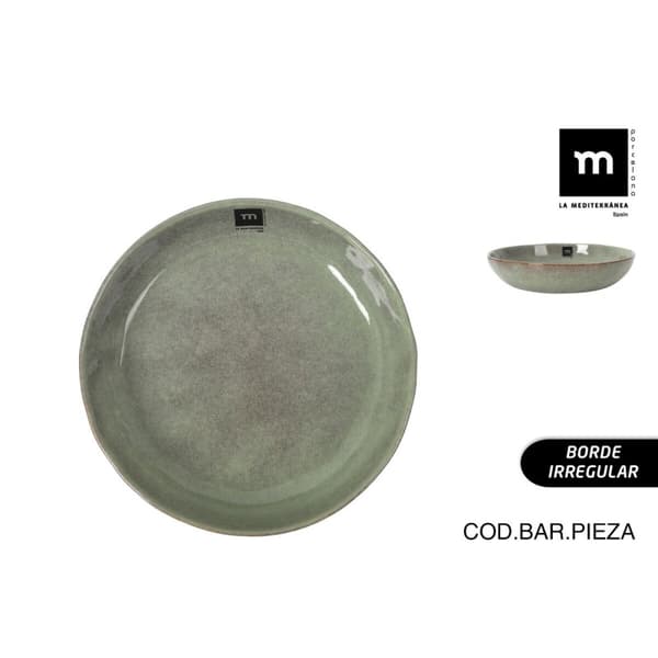 Servingsfat La Mediterránea Macarella green (18 antal)