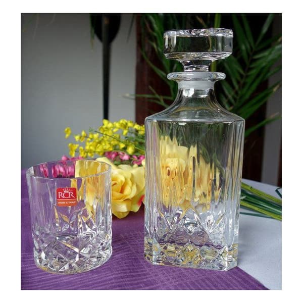 RCR Whisky-set Opera sju delar 750 ml 300 ml