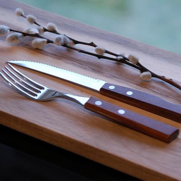 Churrasco Grill cutlery 12 pieces Ipê wood - Tramontina