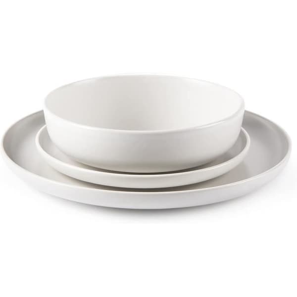 Excelsa Nordic Servis i 12 delar, keramik, vit