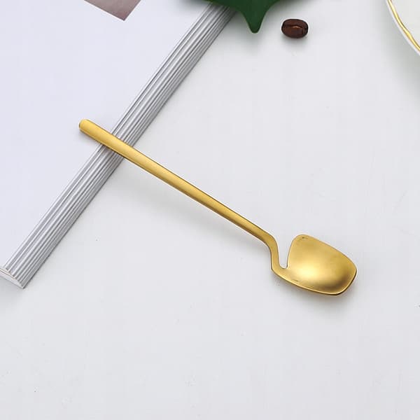 BESTICKSET Rostfritt Stål Modern 32 delar MATT GULD Set