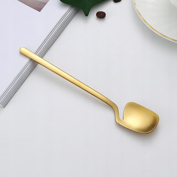 BESTICKSET Rostfritt Stål Modern 32 delar MATT GULD Set