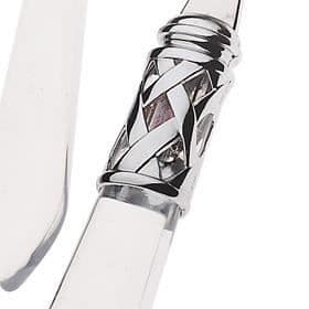 Housewife 24 Place Settings - BUGATTI - Aladdin - 18/10 Steel - Transparent - Tål diskmaskin