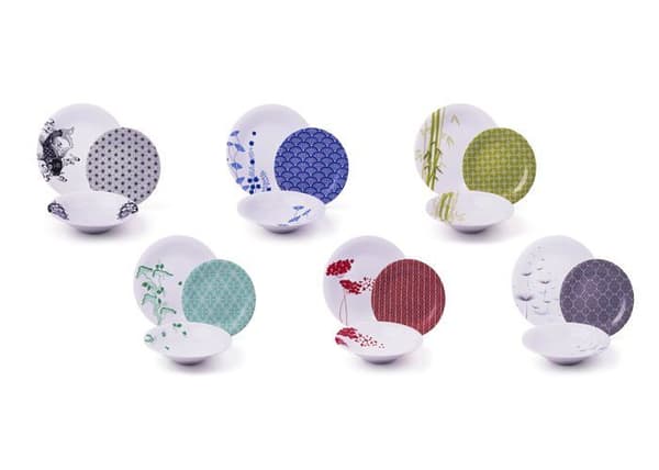 Komplett service - Excelsa bordsservering - 60510Multicolor - Color Life Multicolor