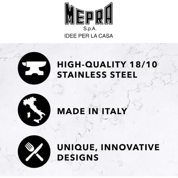 Mepra SPA Mepra bestickset med 51 delar Monocoque-sula - 101928051