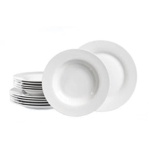Matservis - Ritzenhoff & Breker - Bianco 079463 - 12 delar - Porslin - Kompatibel med diskmaskin