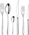 Miniatyrbild 1 av 2: Menagere - komplett bestickservice Inoxriv - 61113172 - Novecento Bestickservice, Rostfritt stål, Silver, 72 enheter