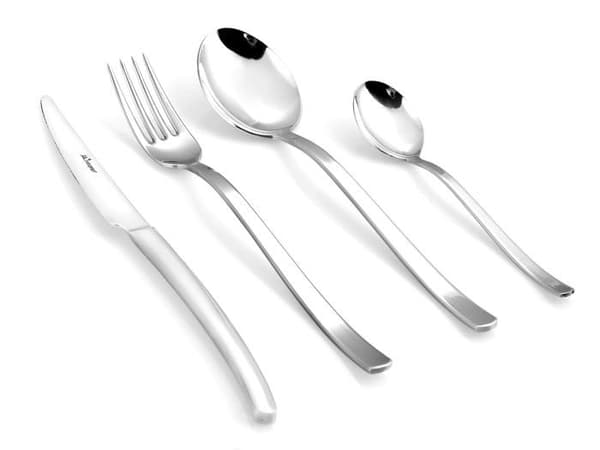Menagere - komplett bestickset i rostfritt stål pran - 721332 - Inoxpran Venetianskt bestickset om 24 st i rostfritt stål