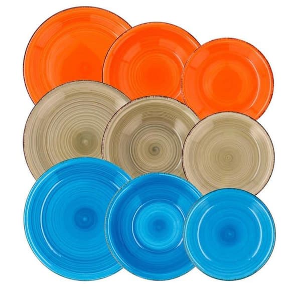 Komplett service - Quid table service - 4474493 - Vita Keramik porslin 18 stycken-p People Multicolor