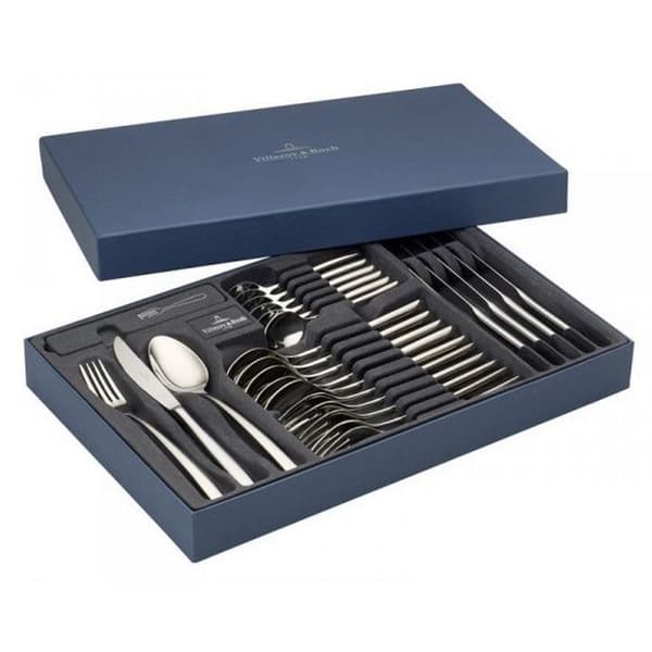 Bestickset - Villeroy & Boch - Piemonte - 24 delar - 18/10 rostfritt stål - Tål diskmaskin