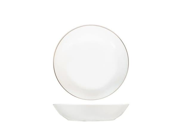 Komplett service - bordsservering H-h - 9302800 - servizio 18 st tavola grenoble i porslin med filo oro