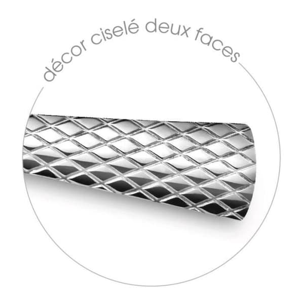 Ménagère - AMEFA - Quadrille premium - 24 delar - Rostfritt stål - Blank finish