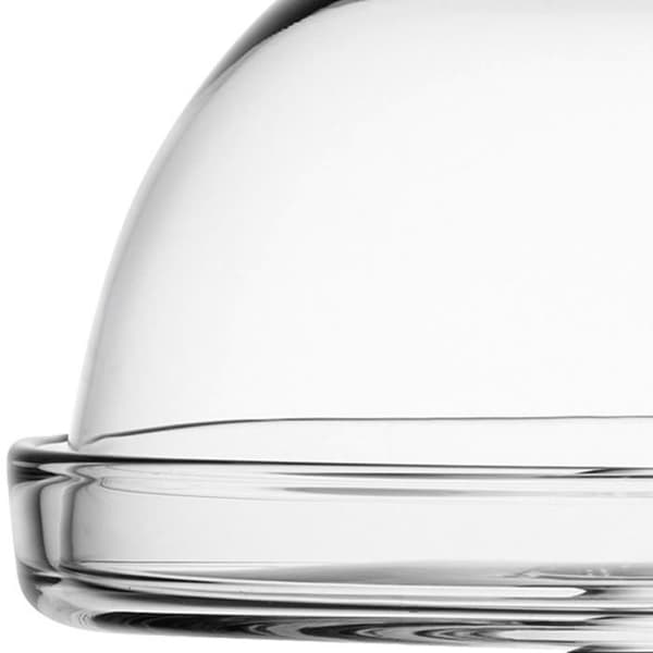 LSA International Vienna tårtställ och genomskinligt lock, genomskinligt, 23 cm - G915-32-301