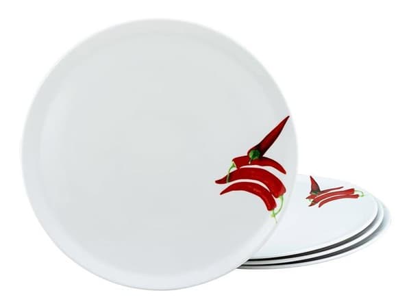 Komplett service - Skapabar bordsservering - 23433 -, Serie CHILLI 4-delad porslinsservering