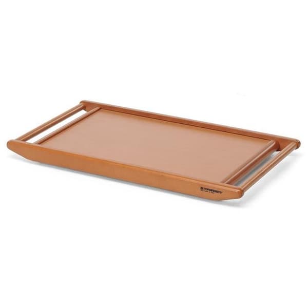 Frukostbricka - Foppapedretti - Frukost - Massivt trä - 70 cm x 39,5 cm - Valnöt