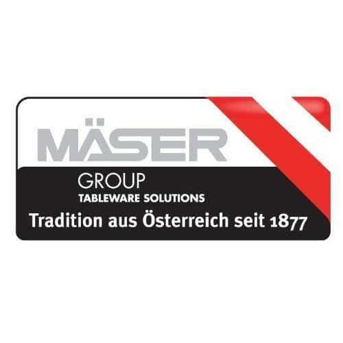 Presentationstallrik - Joseph Maeser - La Musica - Glas - 29x28 cm - 3 Delar