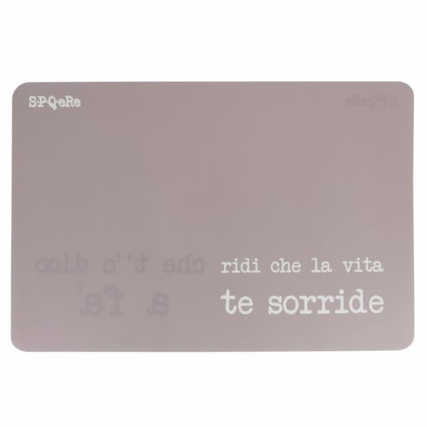 Villa d'este hem tivoli - 5920848 - VDE 1996 Set med 6 Bordstabletter 45 x 30 cm, i Plast PP, Dubbelsidig, S.P.Q.eRe