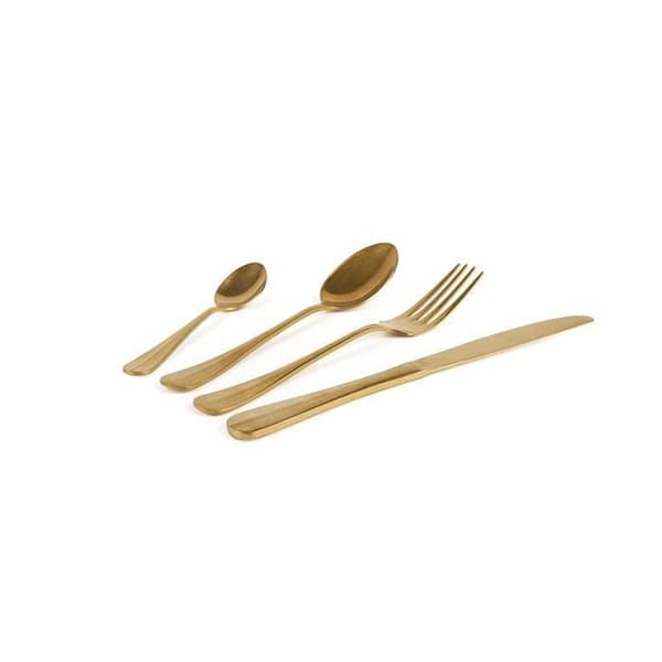 Excelsa Vintage Gold 24-delars bestickset, 18/0 rostfritt stål - 63532